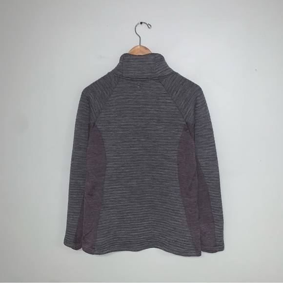 Kuhl‎ Sweater Women's Size Small Purple Grey "Verena" Pullover Wool Jersey Blend - Picture 9 of 13